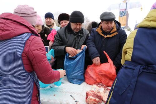 Алексеевцы проводили зиму широкой масленицей