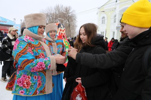 Алексеевцы проводили зиму широкой масленицей