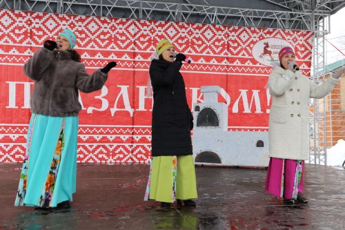 Алексеевцы проводили зиму широкой масленицей