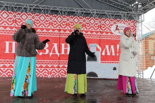 Алексеевцы проводили зиму широкой масленицей
