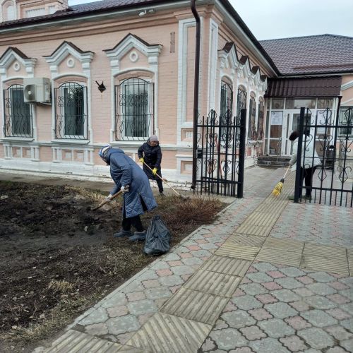 В Алексеевском районе завершили второй общепоселковый субботник