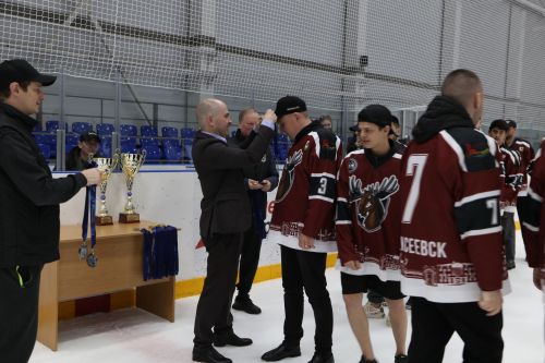 Алексеевцы завоевали призовое место на Кубке первенства РТ по хоккею