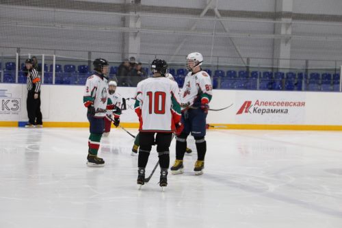 Алексеевцы завоевали призовое место на Кубке первенства РТ по хоккею