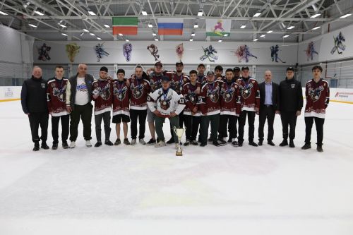 Алексеевцы завоевали призовое место на Кубке первенства РТ по хоккею
