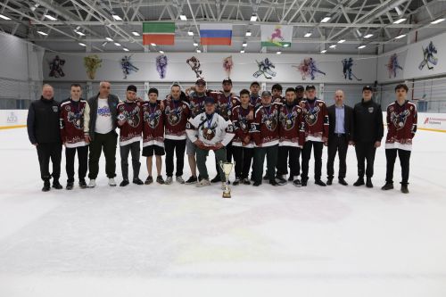 Алексеевцы завоевали призовое место на Кубке первенства РТ по хоккею