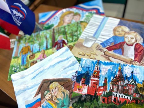 В Алексеевском определили победителей районного этапа республиканского конкурса «Дети рисуют страну»