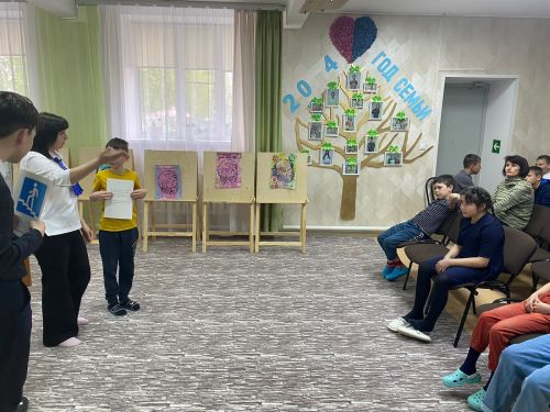 В приюте «Забота» прошло занятие под названием «Осторожно, пешеход!»