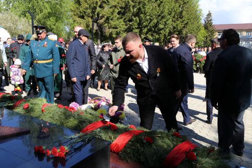 Фоторепортаж: в Алексеевском прошел парад Победы