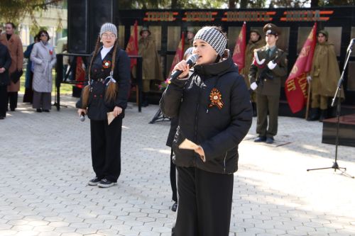 Фоторепортаж: в Алексеевском прошел парад Победы
