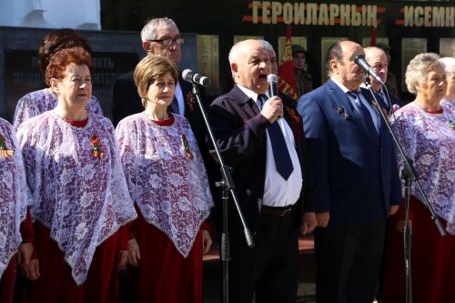Фоторепортаж: в Алексеевском прошел парад Победы