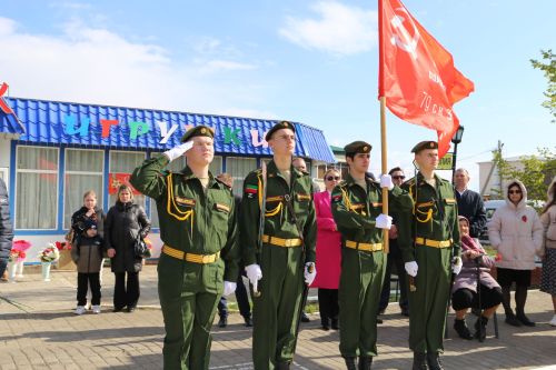 Фоторепортаж: в Алексеевском прошел парад Победы