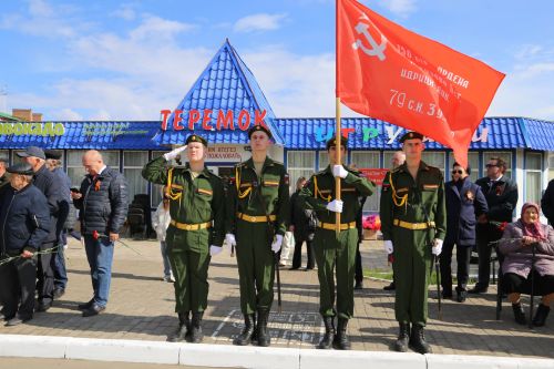 Фоторепортаж: в Алексеевском прошел парад Победы