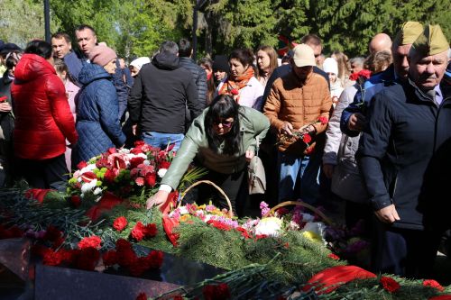 Фоторепортаж: в Алексеевском прошел парад Победы