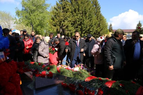 Фоторепортаж: в Алексеевском прошел парад Победы