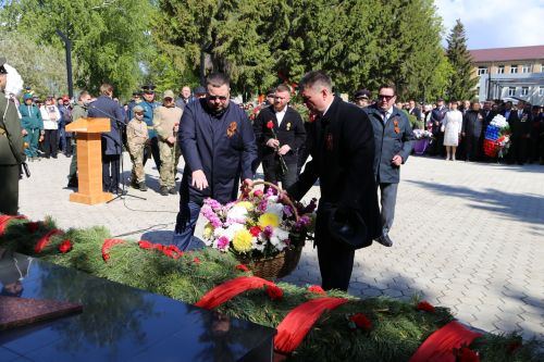 Фоторепортаж: в Алексеевском прошел парад Победы