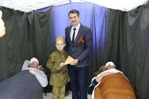 Фоторепортаж: в Алексеевском районе прошёл праздничный концерт, посвящённый Дню Победы