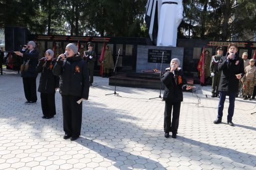 Фоторепортаж: в Алексеевском прошел парад Победы
