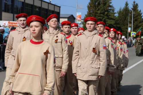 Фоторепортаж: в Алексеевском прошел парад Победы