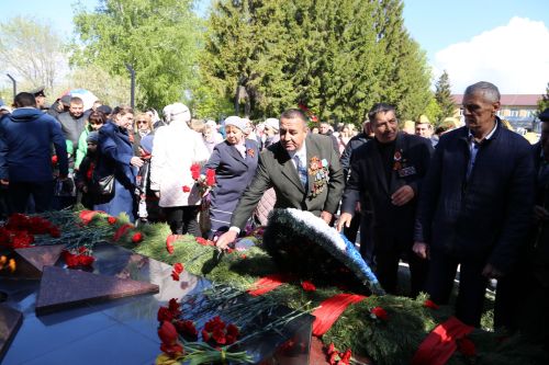 Фоторепортаж: в Алексеевском прошел парад Победы