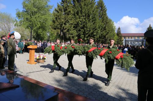 Фоторепортаж: в Алексеевском прошел парад Победы