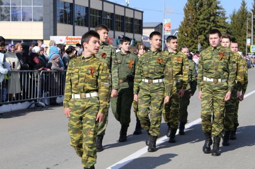 Фоторепортаж: в Алексеевском прошел парад Победы