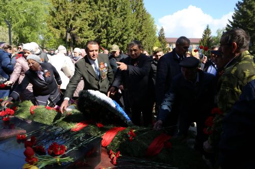 Фоторепортаж: в Алексеевском прошел парад Победы