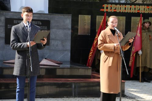 Фоторепортаж: в Алексеевском прошел парад Победы
