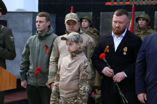 Фоторепортаж: в Алексеевском прошел парад Победы