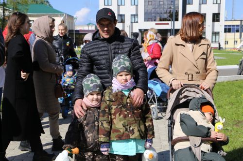 Фоторепортаж: в Алексеевском прошел парад Победы