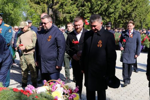Фоторепортаж: в Алексеевском прошел парад Победы