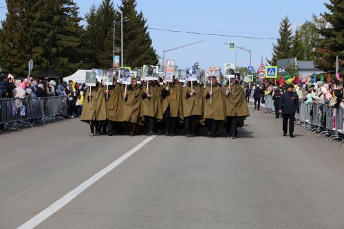 Фоторепортаж: в Алексеевском прошел парад Победы