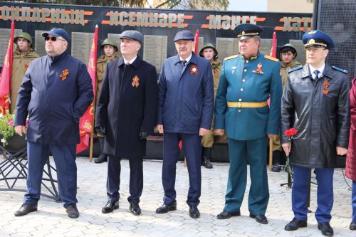 Фоторепортаж: в Алексеевском прошел парад Победы