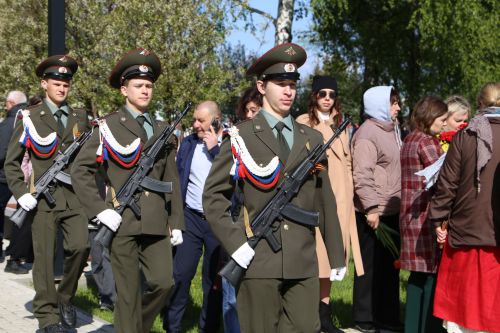 Фоторепортаж: в Алексеевском прошел парад Победы