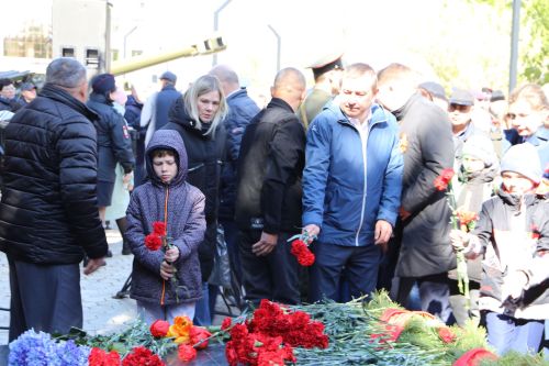 Фоторепортаж: в Алексеевском прошел парад Победы