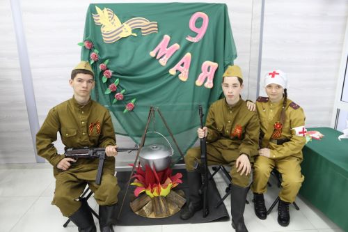 Фоторепортаж: в Алексеевском прошел парад Победы