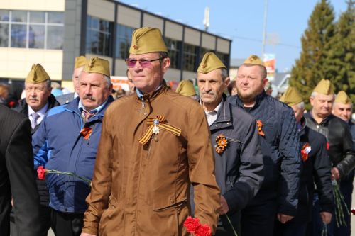 Фоторепортаж: в Алексеевском прошел парад Победы