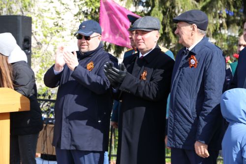 Фоторепортаж: в Алексеевском прошел парад Победы