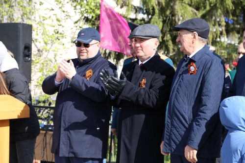Фоторепортаж: в Алексеевском прошел парад Победы