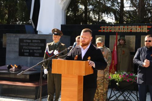 Фоторепортаж: в Алексеевском прошел парад Победы