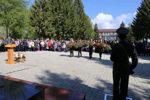 Фоторепортаж: в Алексеевском прошел парад Победы