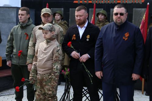 Фоторепортаж: в Алексеевском прошел парад Победы