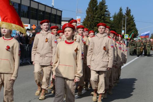 Фоторепортаж: в Алексеевском прошел парад Победы