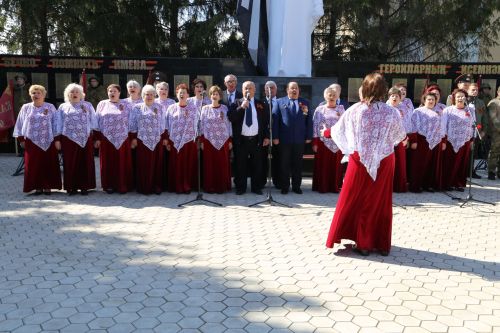 Фоторепортаж: в Алексеевском прошел парад Победы