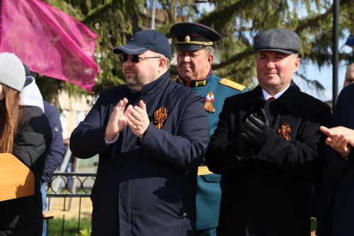 Фоторепортаж: в Алексеевском прошел парад Победы