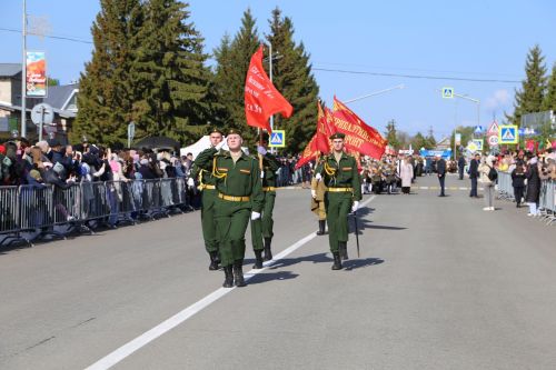 Фоторепортаж: в Алексеевском прошел парад Победы
