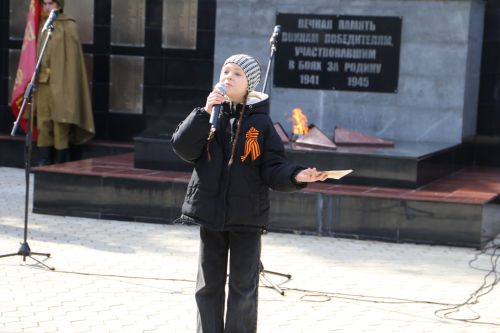 Фоторепортаж: в Алексеевском прошел парад Победы