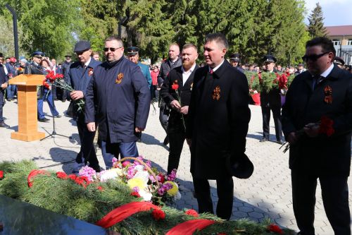 Фоторепортаж: в Алексеевском прошел парад Победы