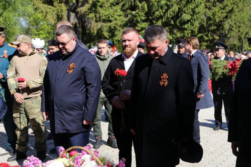 Фоторепортаж: в Алексеевском прошел парад Победы