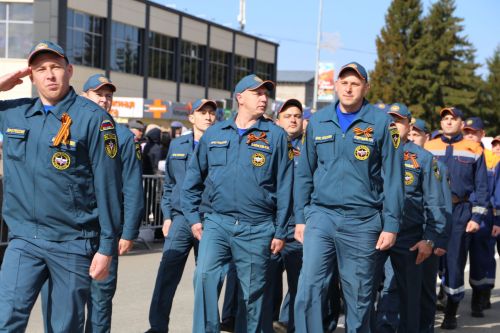 Фоторепортаж: в Алексеевском прошел парад Победы