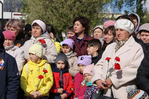 Фоторепортаж: в Алексеевском прошел парад Победы